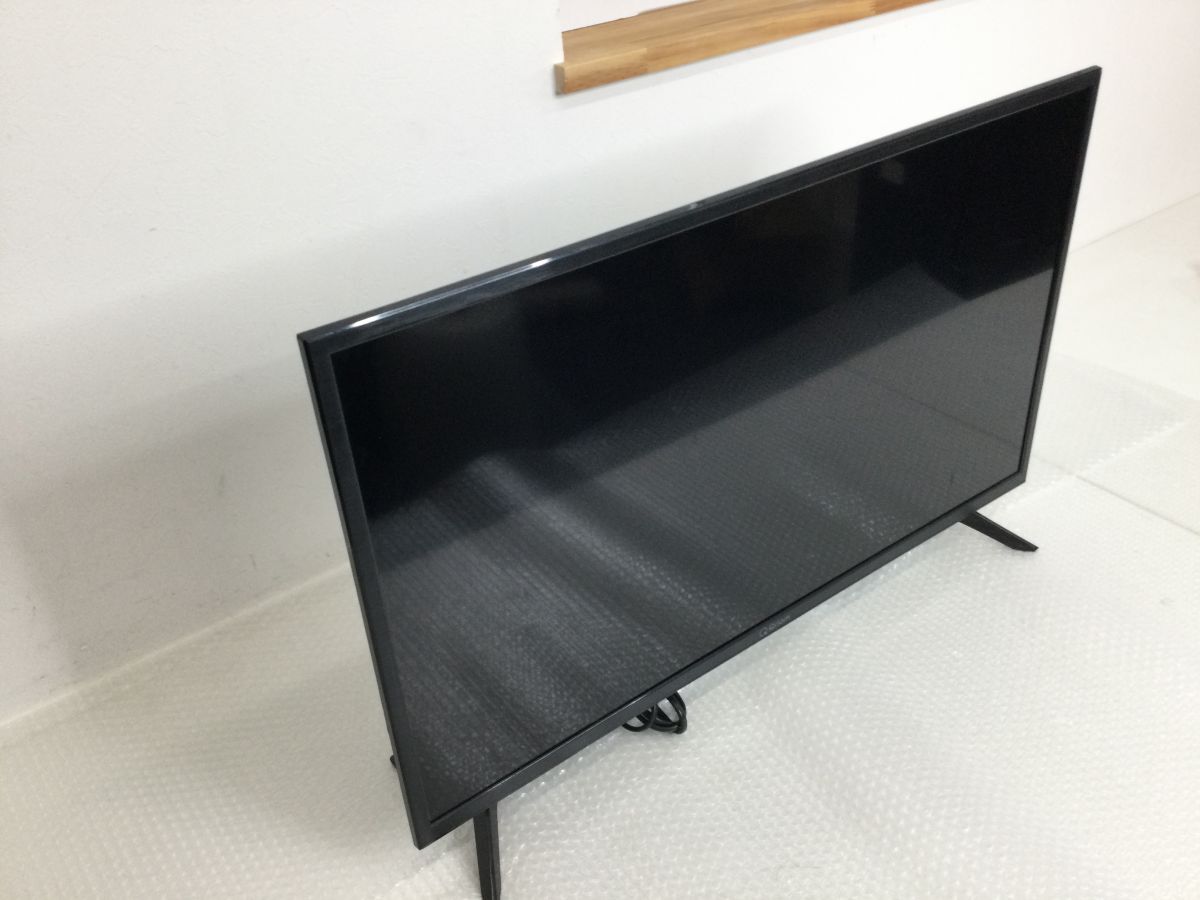 ●営SR126-160A 【 ミニB-CASカード付 】32V型 ハイビジョン QRT-32W2K キュリオム 山善 YAMAZEN 液晶テレビ リモコン 2022年製の画像5