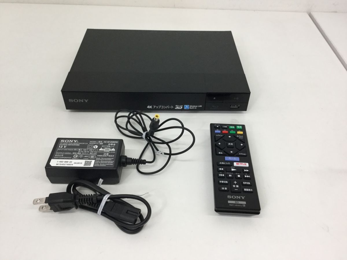 *.ST026-80[ remote control attaching ]SONY/ Sony Blue-ray disk BD player /DVD player BDP-S6500 2015 year made 