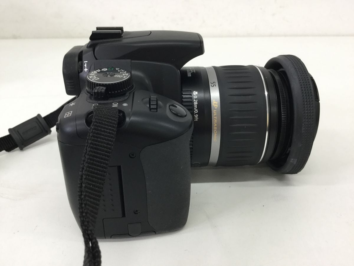 ●営SR130-80  Canon キャノン EOS Kiss Digital X DS126151 一眼レフデジタルカメラ 18-55ｍｍ 1:3.5-5.6Ⅱ/55-200ｍｍ 1:4.5-5.6Ⅱの画像8