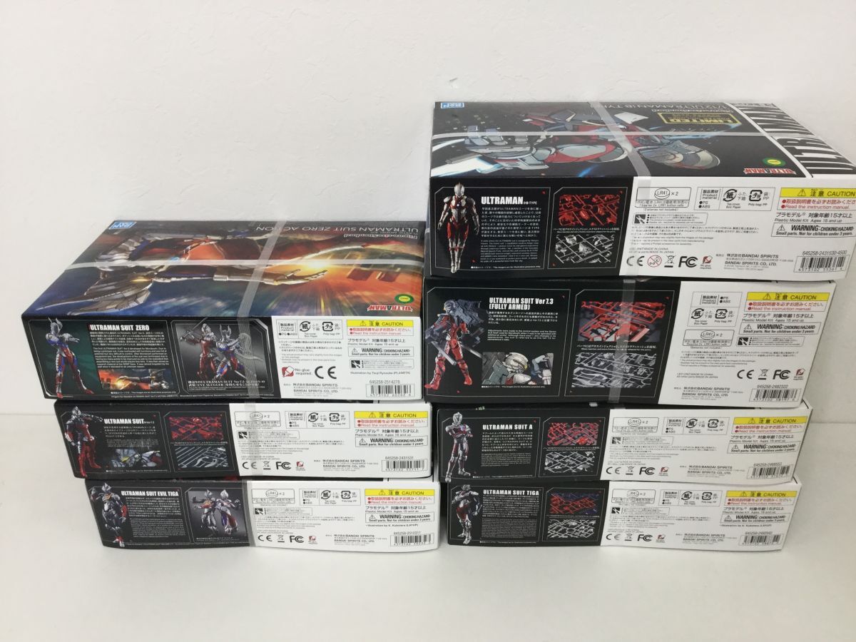 ●KSB014-120【未開封品】Figure rise Standard 1/12 ULTRAMAN SUIT ウルトラマン プラモデル 7点セットの画像10