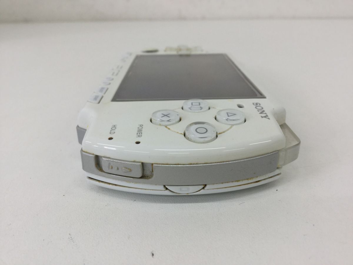 ●営AD812-60 Sony ソニー playstationPORTABLE PSP-2000 本体 ホワイト ソフト付き 遊戯王 タッグフォースの画像6