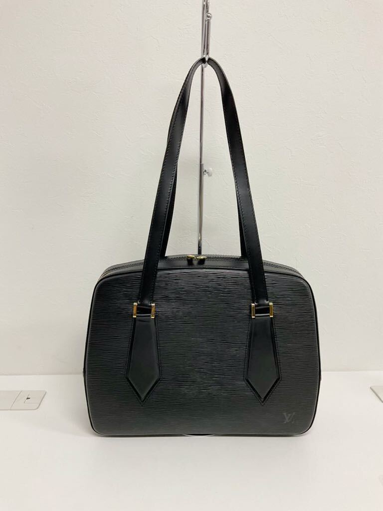 営AD768-100◆ 【美品】LOUIS VUITTON ルイヴィトン ヴォルテール エピ 黒 ノワール 肩掛け ショルダーバッグ トートバッグ (M52432)_画像1