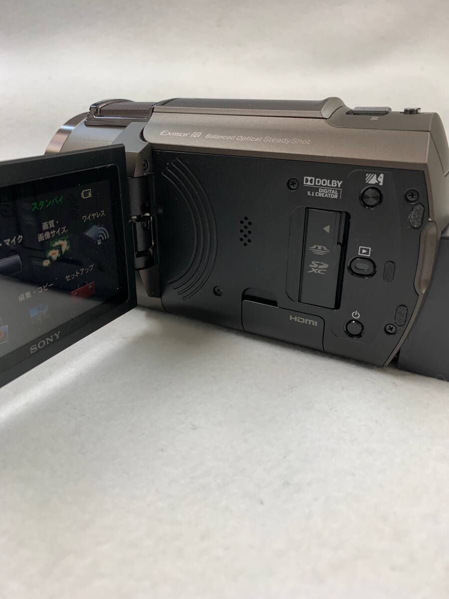 （33648）美品　SONY/ソニー　HANDYCAM 16.6 MEGA PIXELS　FDR-AX40　4K　ハンディカムカメラ　簡易動作確認済　コレクション_画像8