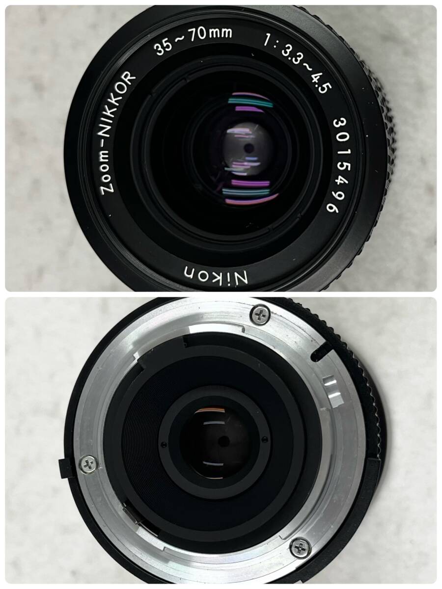 33999【Nikon F】フォトミックFTN シルバー レンズNIKKOR-S Auto f=50mm 1:1.4+Zoom-NIKKOR 35-70㎜ 1:3.3-4.5 SB-22sの画像7