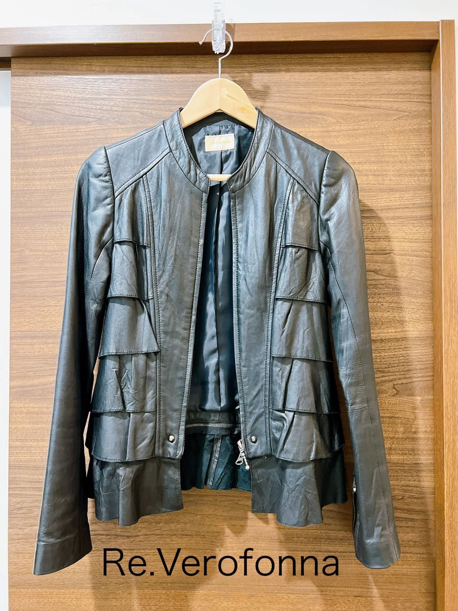 Re.Verofonna ヴェロフォンナ ラムレザージャケット