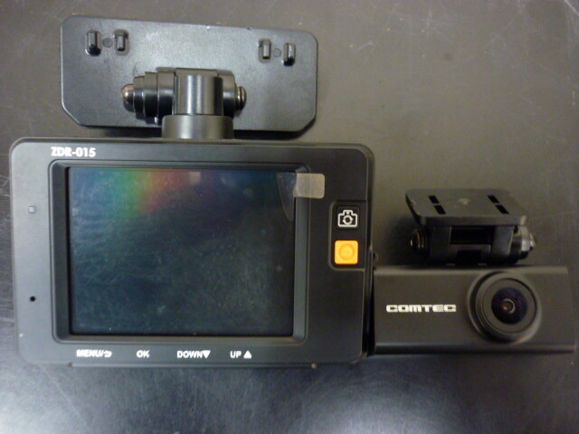 ▼コムテック 前後2カメラ ドライブレコーダー ZDR-015/管理ZDR▼の画像2