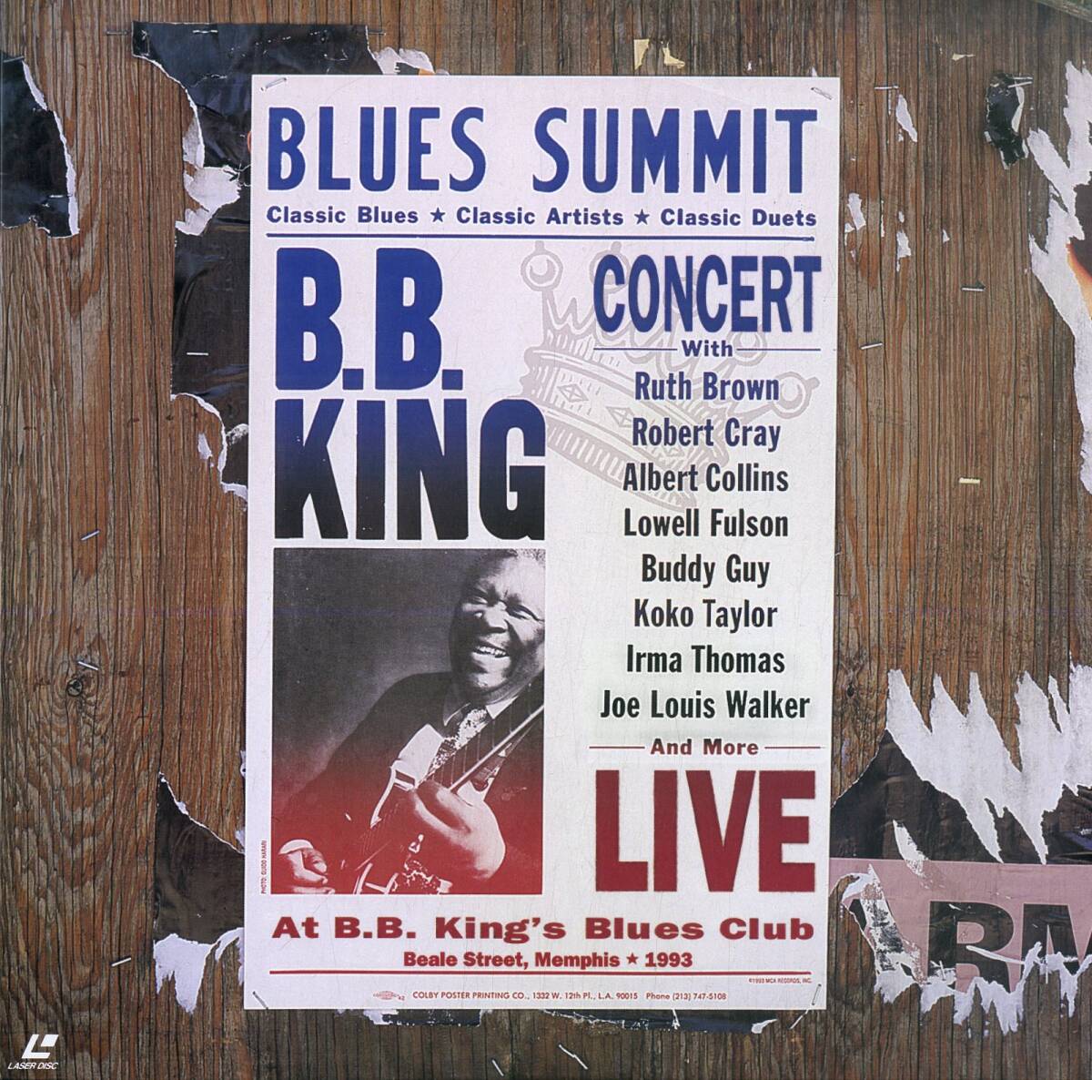 B00179831/LD/B.B.キング「ブルース・サミット・コンサート」の画像1