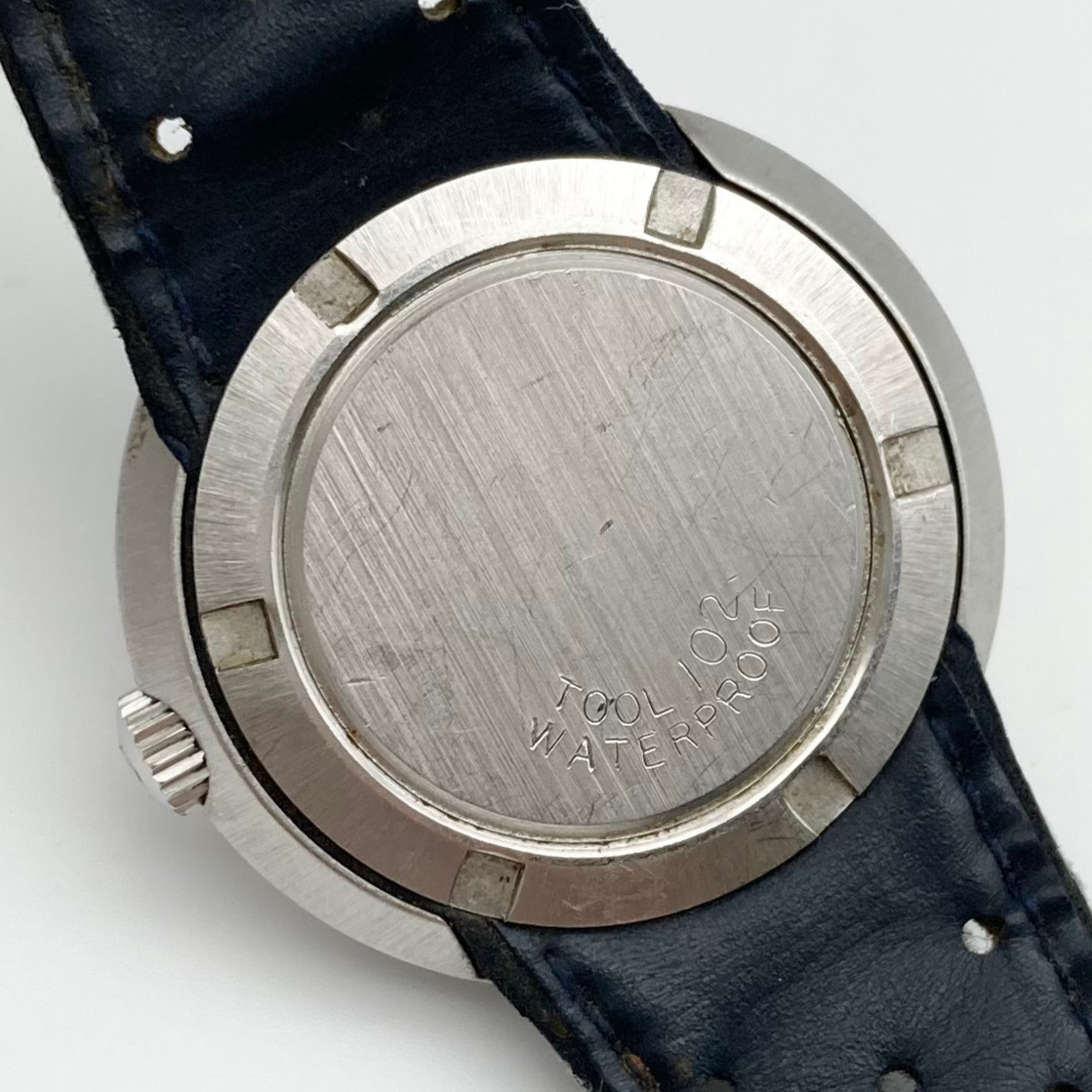 1円 不動品 OMEGA GENEVE オメガ ジュネーブ TOOL 102 自動巻き オートマ デイト レディース 腕時計 EF0150の画像8