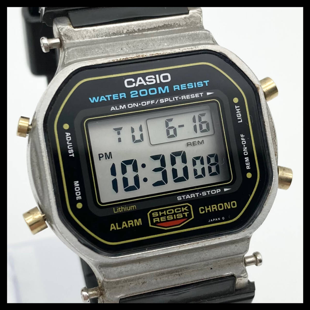 1円 稼働品 CASIO G-SHOCK カシオ ジーショック DW-5600 901 スピード スクリューバック 200M メンズ クォーツ 腕時計 ヴィンテージ QG2380の画像1