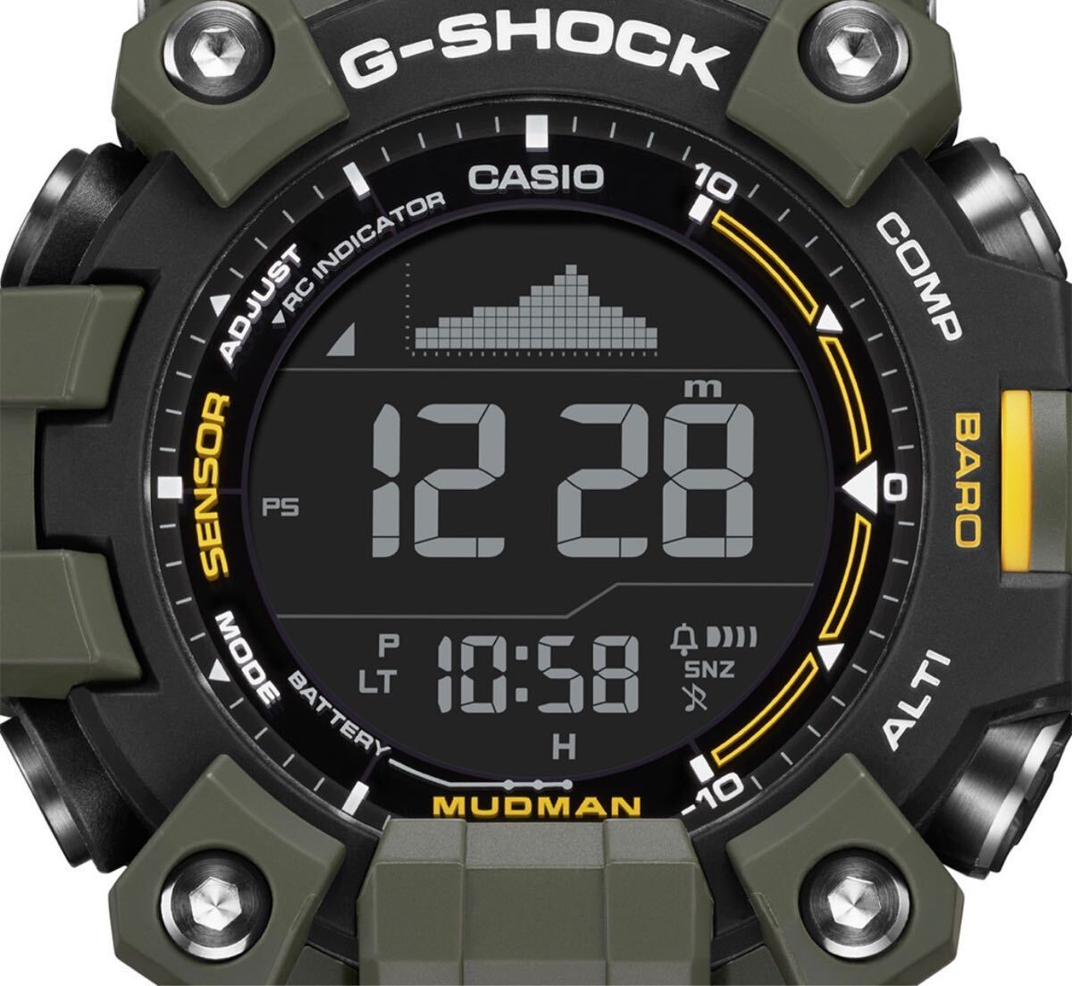 電波ソーラー G-SHOCK CASIO MASTER OF G(マスターオブG) 新品同様Gショック 落札確率高いです。の画像4