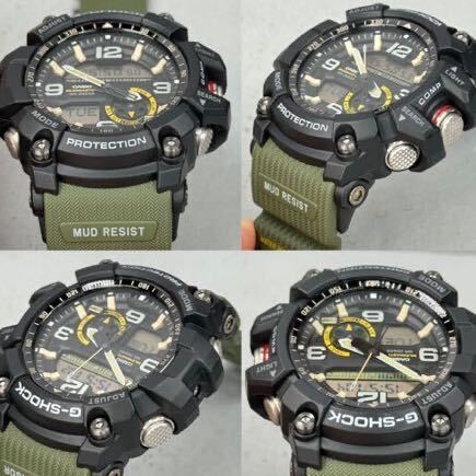 G-SHOCK GG-1000-1A3JF MUDMASTERマッドマスター マッドレジスト 方位.温度計搭載 ツインセンサー アーミーグリーン _画像2