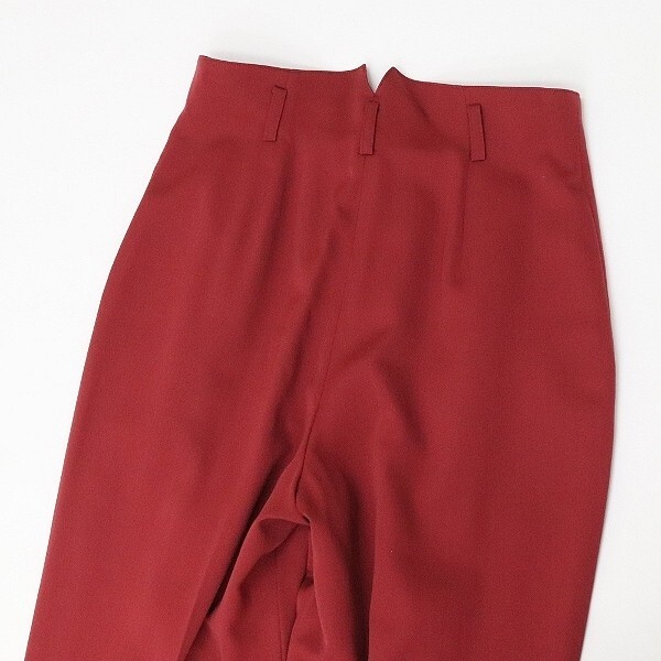  Vintage *Christian Dior SPORTS Christian Dior tuck tapered pants wine red L