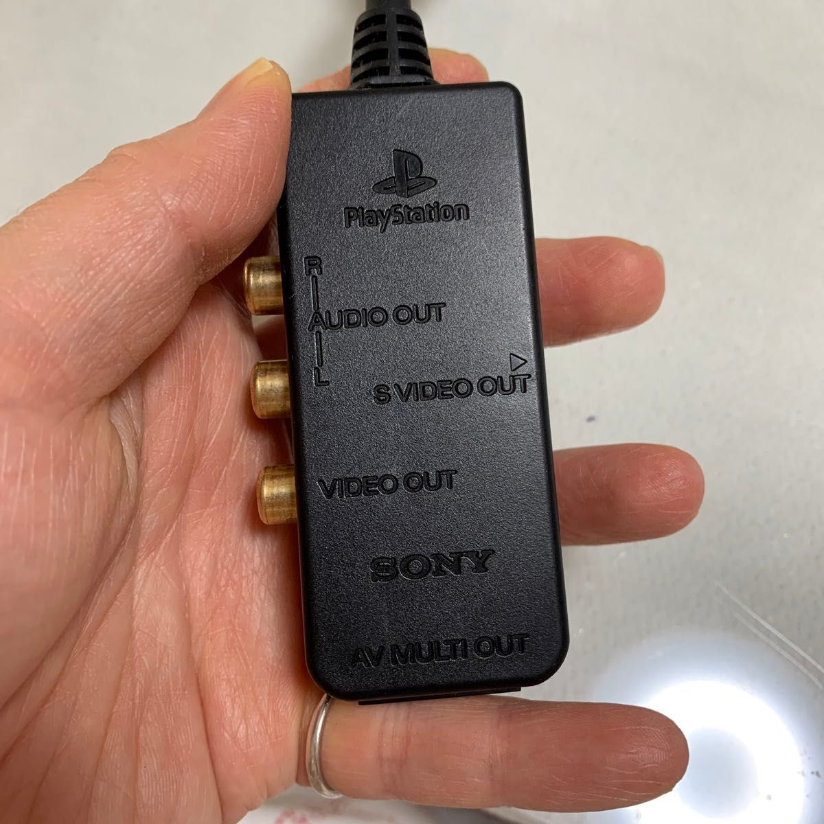 中古 SONY AVアダプター PlayStation プレイステーション Sony SCPH-10130