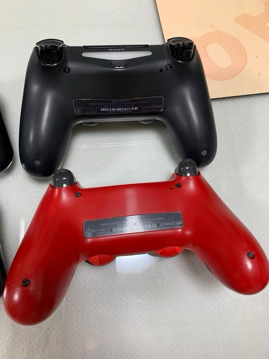 【ジャンク品】 ps3 *2 ps4 *2コントローラー ジャンク 中古品。4点 動作未確認のためジャンク品として出品いたします。