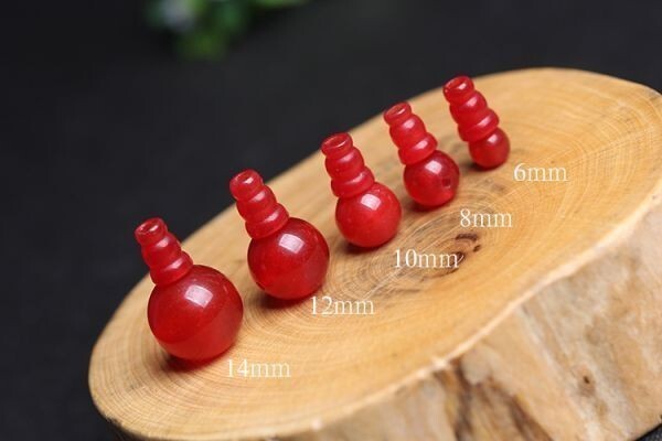 [EasternStar] international shipping parent sphere .. beads for parts DIY T hole bosa beads set ( each 1 piece ) red karu Ced knee sphere diameter 6mm