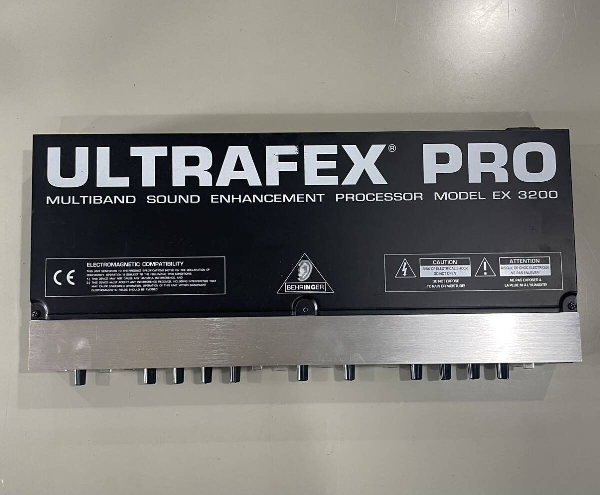 BEHRINGER ULTRAFEX PRO EX3200 エンハンサーの画像1