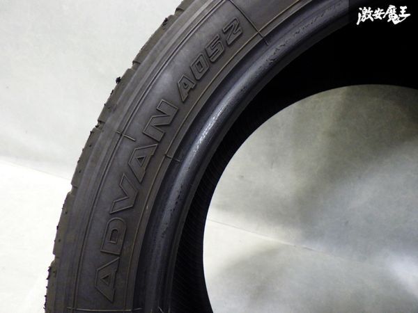 売り切り●即納 YOKOHAMA ヨコハマ ADVAN アドバン A052 265/35R18 97Y 2021年 タイヤ単体 2本 ハイグリップ GTR スープラ スカイライン Zの画像6