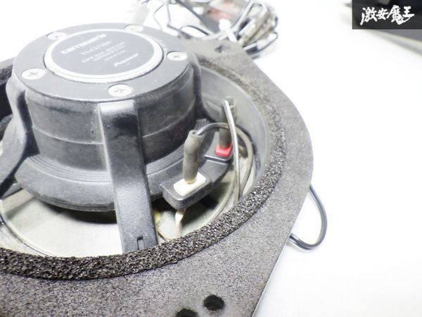 音出しOK 保証付 carrozzeria カロッツェリア 17CM スピーカー ツイーター ネットワーク付 TS-C1710A 50系 エスティマ ピラー 埋め込みの画像9