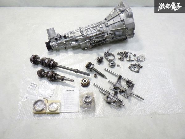 ＊組めば実働！ 新品3速ギア付き NISMO ニスモ S15 シルビア スペックR SR20DET 6速 強化クロスミッション ニスロク ミッション S13 S14の画像2