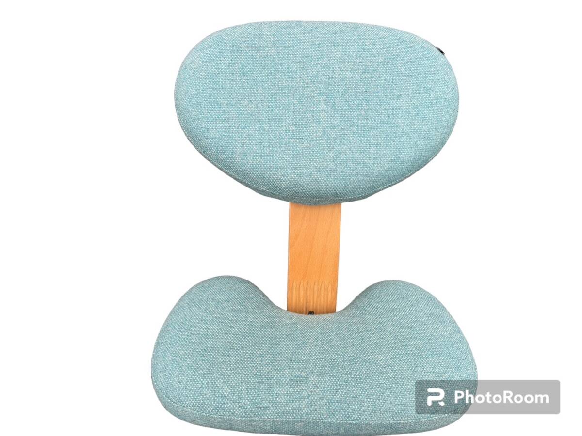 Rybo リボ Balans EASY バランス イージー チェア 学習 椅子 姿勢矯正　水色_画像3