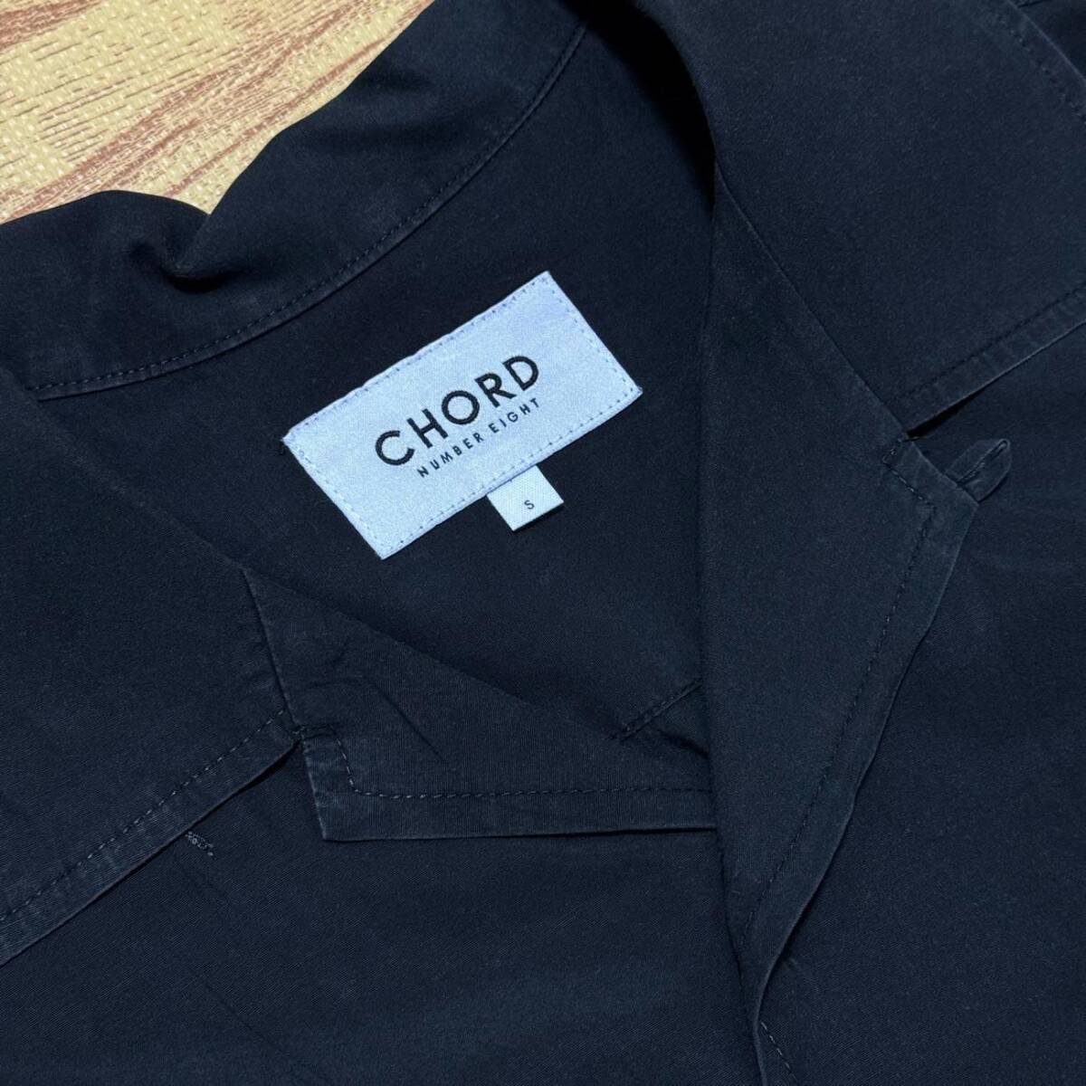 CRIMIE コードナンバーエイト オープンカラーシャツ 定価20,900円 S 送料230円〜 クライミー CHORD NUMBER EIGHT OPENCOLLAR SHIRT 開襟_画像6