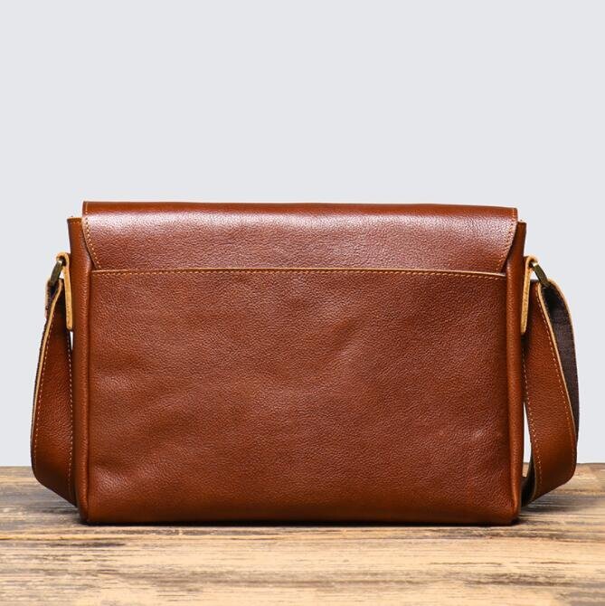  beautiful goods appearance * messenger bag men's shoulder bag diagonal .. bag cow leather iPad. storage possibility vertical going to school commuting business bag 