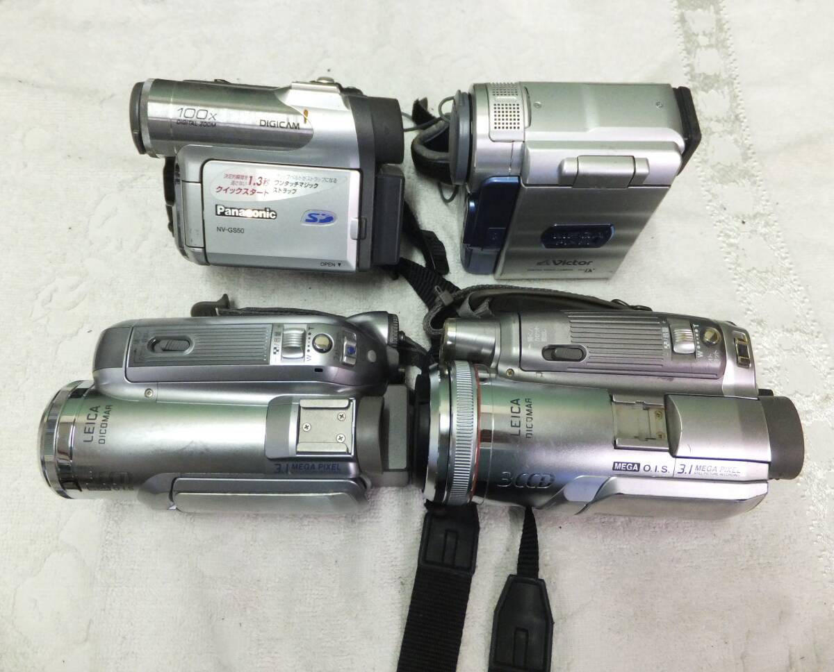 SONY/Panasonic/SHARPなど デジタルビデオカメラ Hi8ビデオカメラ まとめ 計25台 中古 ジャンクの画像3