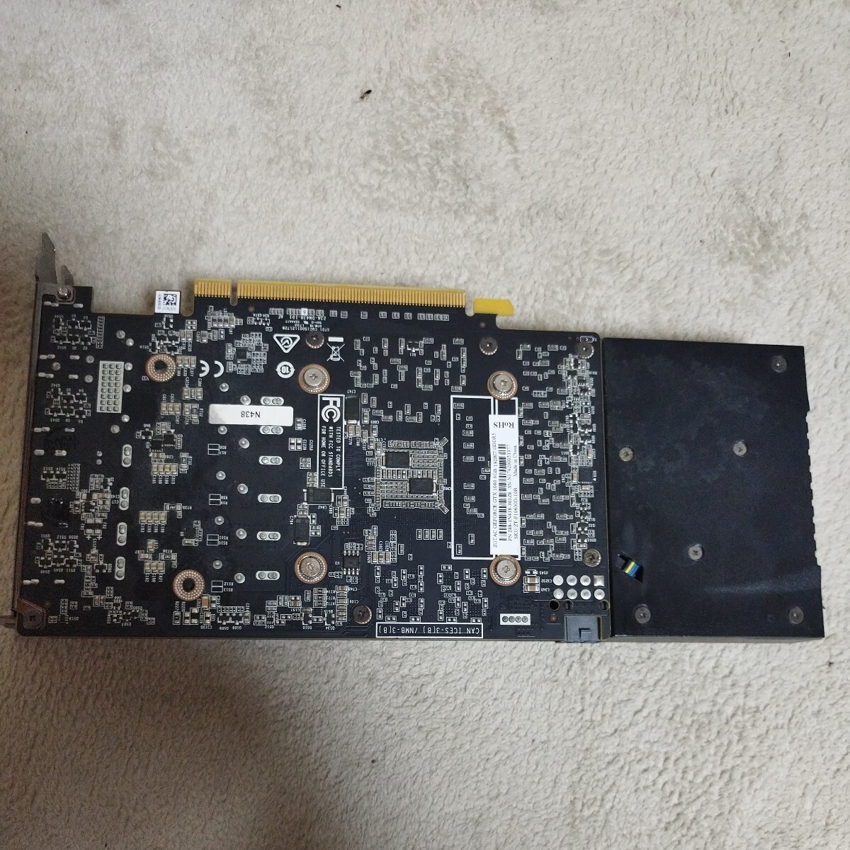 （M） ZOTAC GeForce GTX1060 6GB 192BIT グラフィックボードの画像3