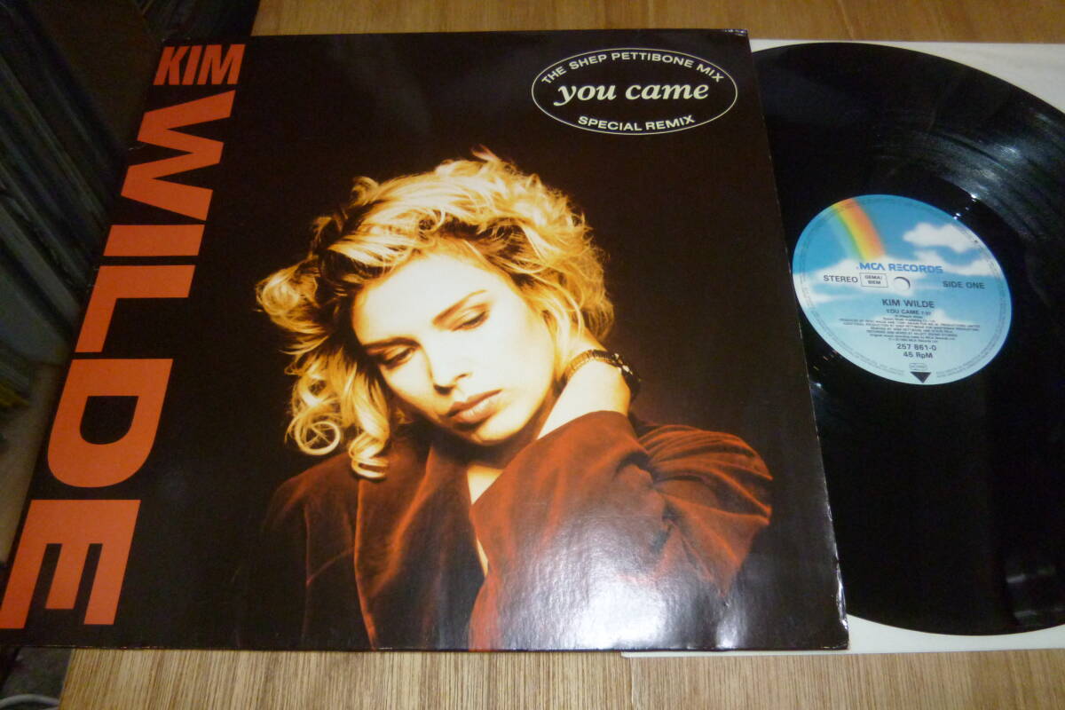  12” KIM WILDE // YOU CAME (2 ロング MIX 入り)の画像1