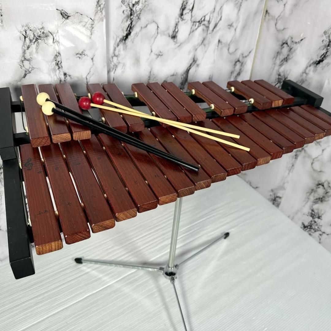  records out of production rare Yamaha desk xylophone TX-6 stand mallet 4ps.@32 sound percussion instruments xylophone 