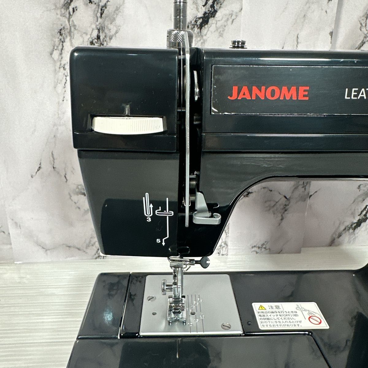 ジャノメ　LC7500K レザークラフト　厚手生地対応　パワフル　電動ミシン　クラフトミシン　 ハンドクラフト 手工芸_画像5