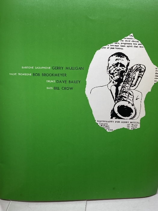 GERRY MULLIGAN QUARTET　公演パンフ　ジェリー・マリガン　カルテット　_画像3