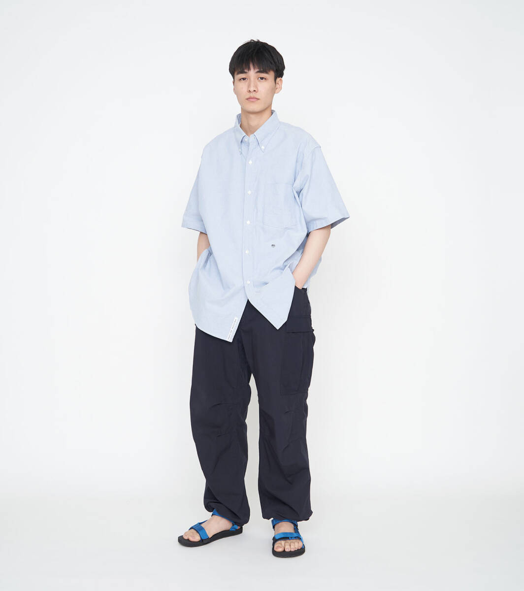 新品　ナナミカ　Button Down Wind H/S Shirt　【匿名配送】_画像6