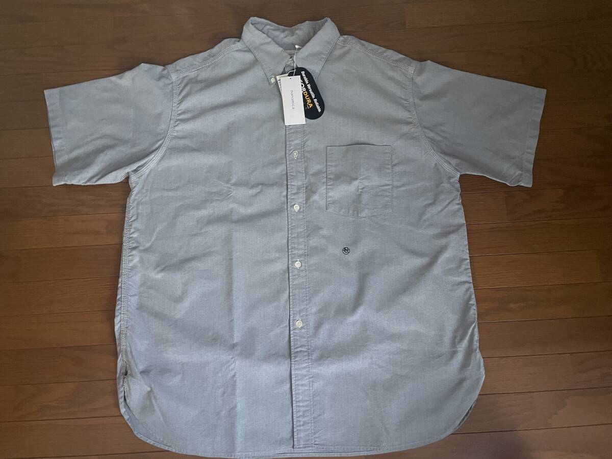 新品　ナナミカ　Button Down Wind H/S Shirt　【匿名配送】_画像9