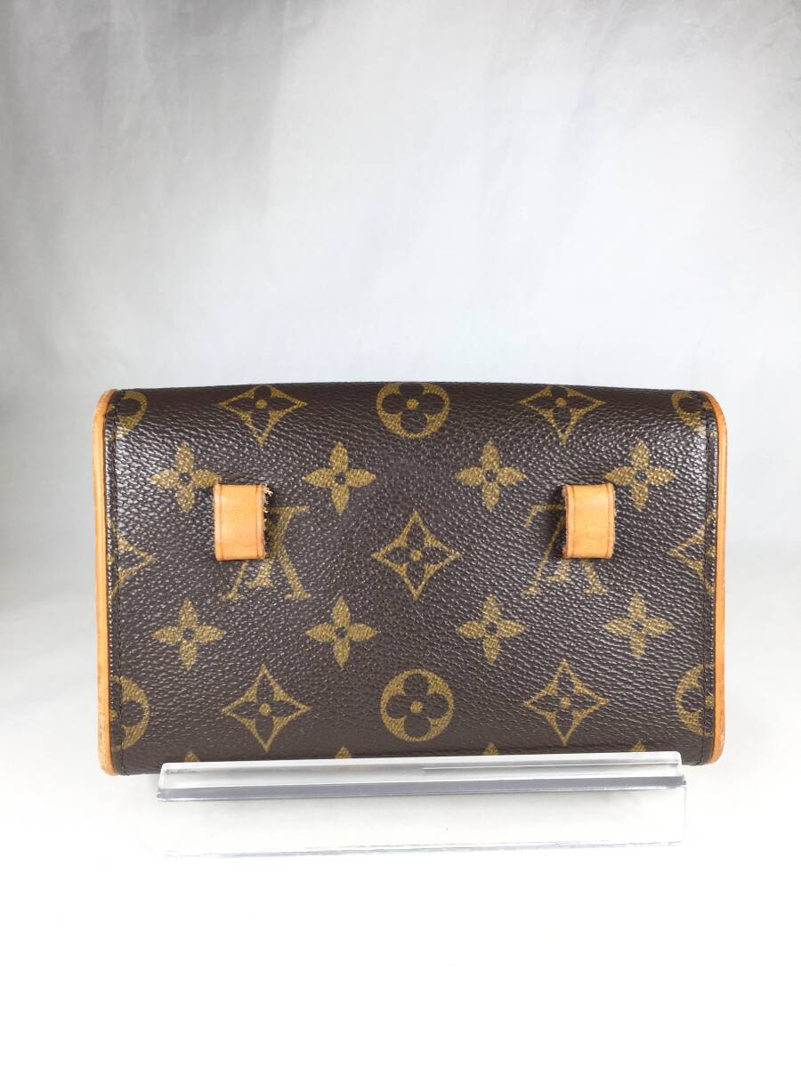 【中古品】LOUIS VUITTON ルイヴィトン モノグラム M51885 ポシェット・フロランティーヌ ※ベルト無し レディース ポーチ 小物入れ_画像3