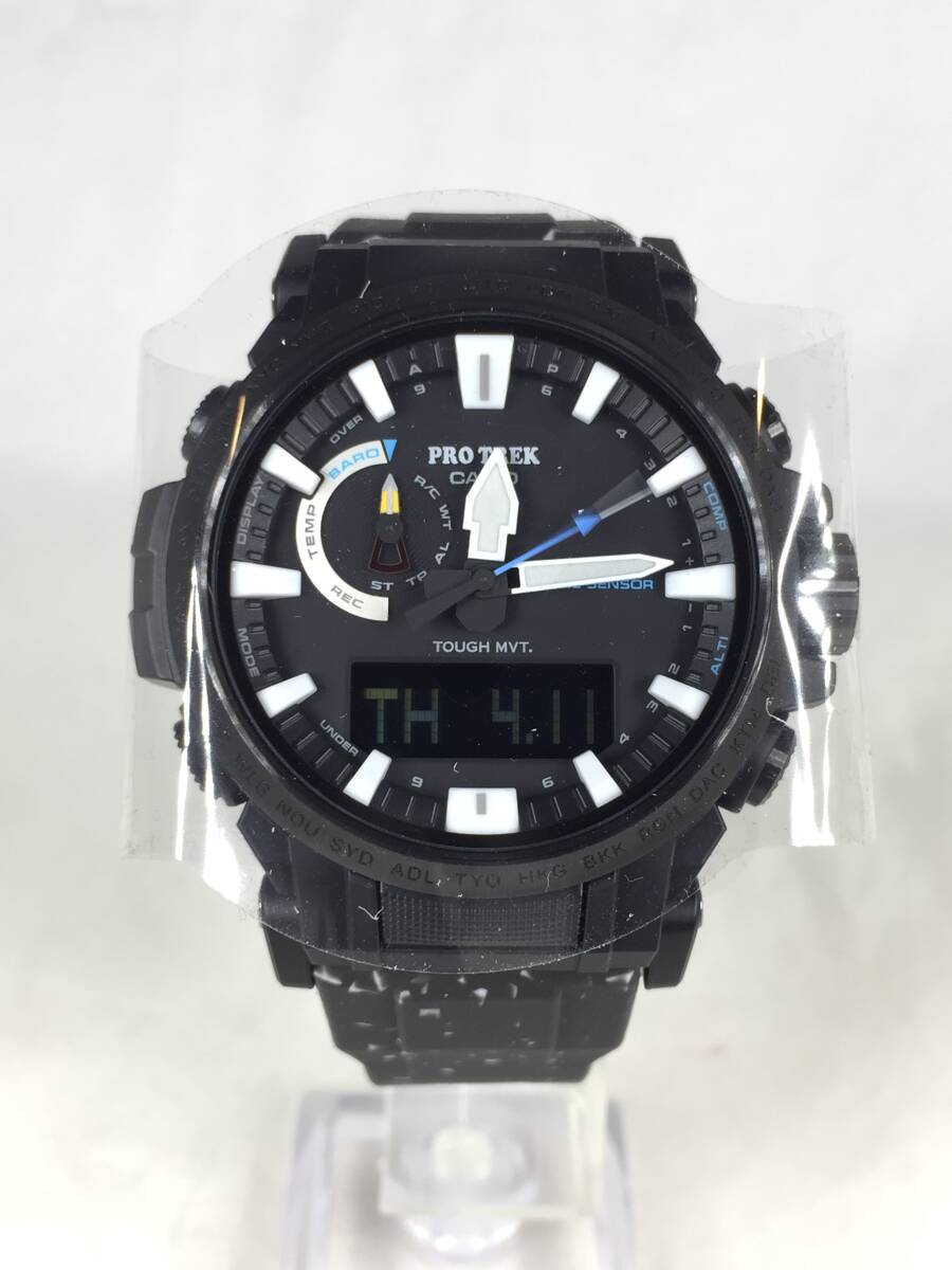 【AK-01】CASIO PROTREK カシオ プロトレック PRW-61NJ-1JR 日本自然保護協会コラボモデル イヌワシ プライスタグ・保証書・取扱説明書付きの画像3