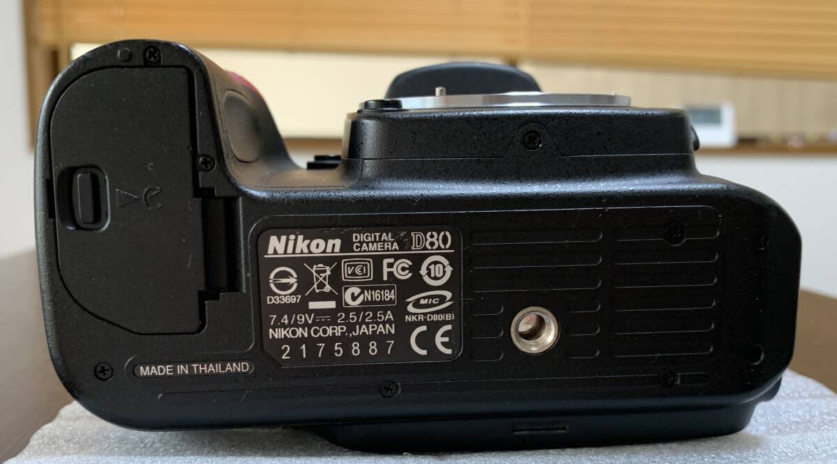 ●○A 美品 Nikon D80 シャッター回数7791 動作確認 中古品 A○●_画像5