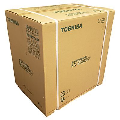東芝/TOSHIBA 電気衣類乾燥機 ED-458(W) ピュアホワイト 容量4.5Kg 2023年製 ED-458-W_画像1