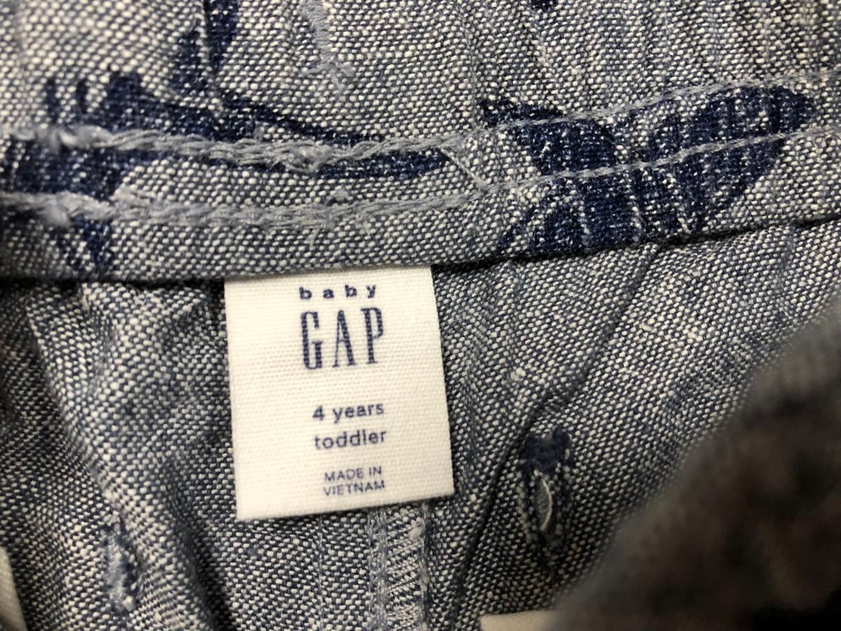 gap ギャップ　Tシャツ　ハーフパンツ　セット　4years 105