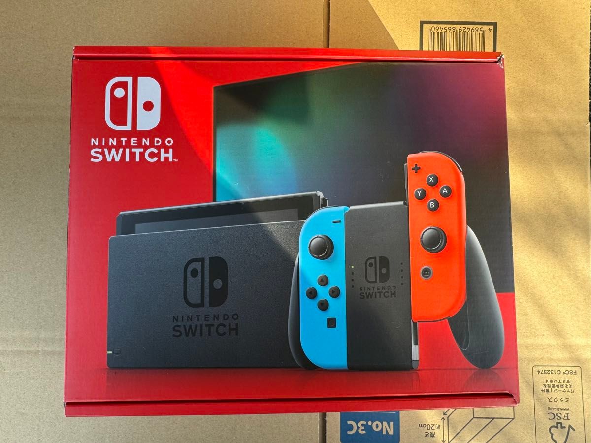 新品未使用　Nintendo Switch ネオンブルー ネオンレッド スイッチ ニンテンドー 任天堂