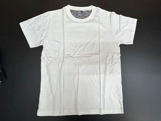Mサイズ 和柄半袖Tシャツ 寺子屋　綿１００％_画像1