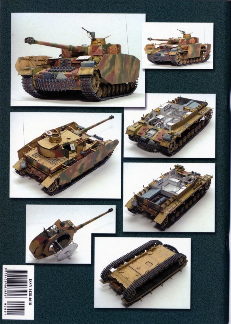 GPM 1:25 PzKpfw IV Ausf.H（CARD MODEL)の画像2