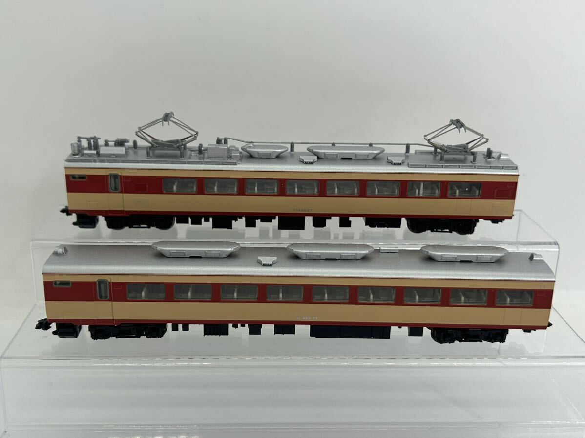 モハ485-57 モハ484-57 TOMIX 92750 国鉄485系 特急電車(初期型) 増結セット( T )の画像5
