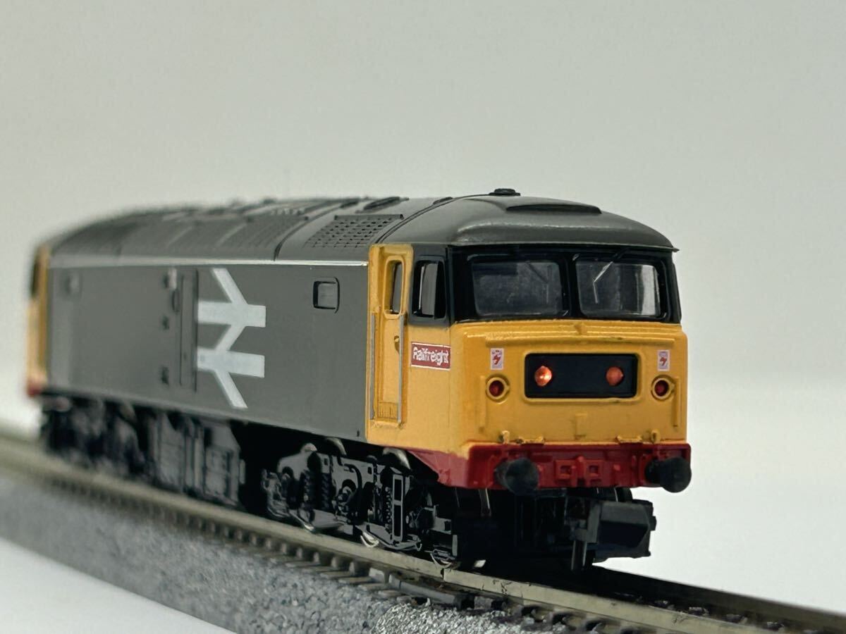 MINITRIX 12024 Nゲージ Engl.Diesellok Class47 イギリス・ディーゼル機関車クラス47 動作確認・ライト点灯確認の画像6