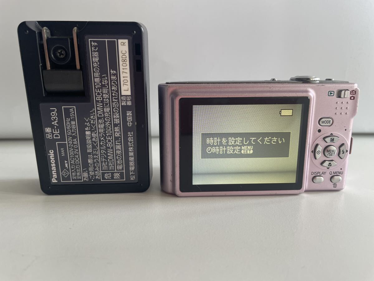 動作確認済【Panasonic/パナソニック】デジタルカメラ LUMIX (ルミックス) FS3 ピンク DMC-FS3-P_画像3