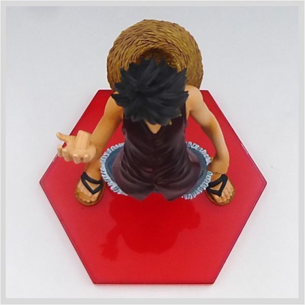 ONE PIECE ワンピース フィギュア ルフィー 麦わら BANPRESTO 2010 汚れあり 訳あり品♪ ★ 希少品 アンティーク コレクション 22-0132-01_画像5