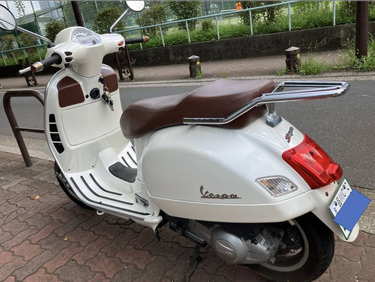 2008年製VESPA GTS300ie Super インジェクション イタリア生産モデル 16,800km バイク　オートバイ車体_画像6