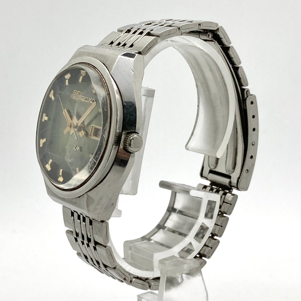 SEIKO セイコー ロードマチック 5606-7320 カットガラス 23石 メンズ腕時計 ジャンク4-17-B_画像2