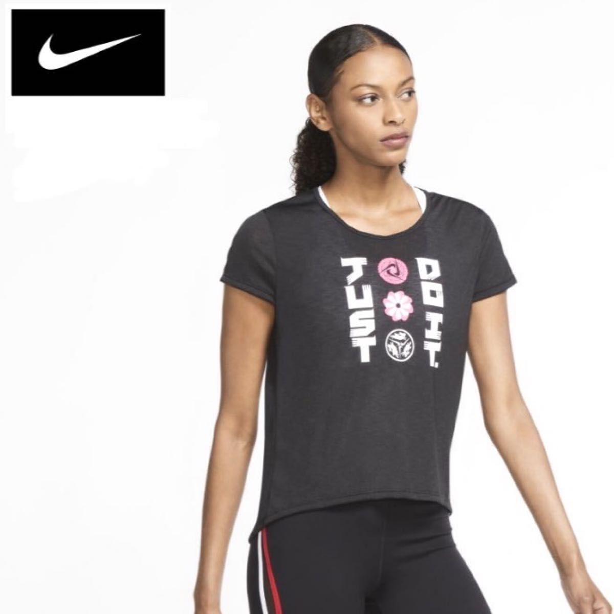 新品未使用　NIKE ナイキ   ウィメンズ アイコンクラッシュ  Sサイズ　レディース　半袖　半袖tシャツ