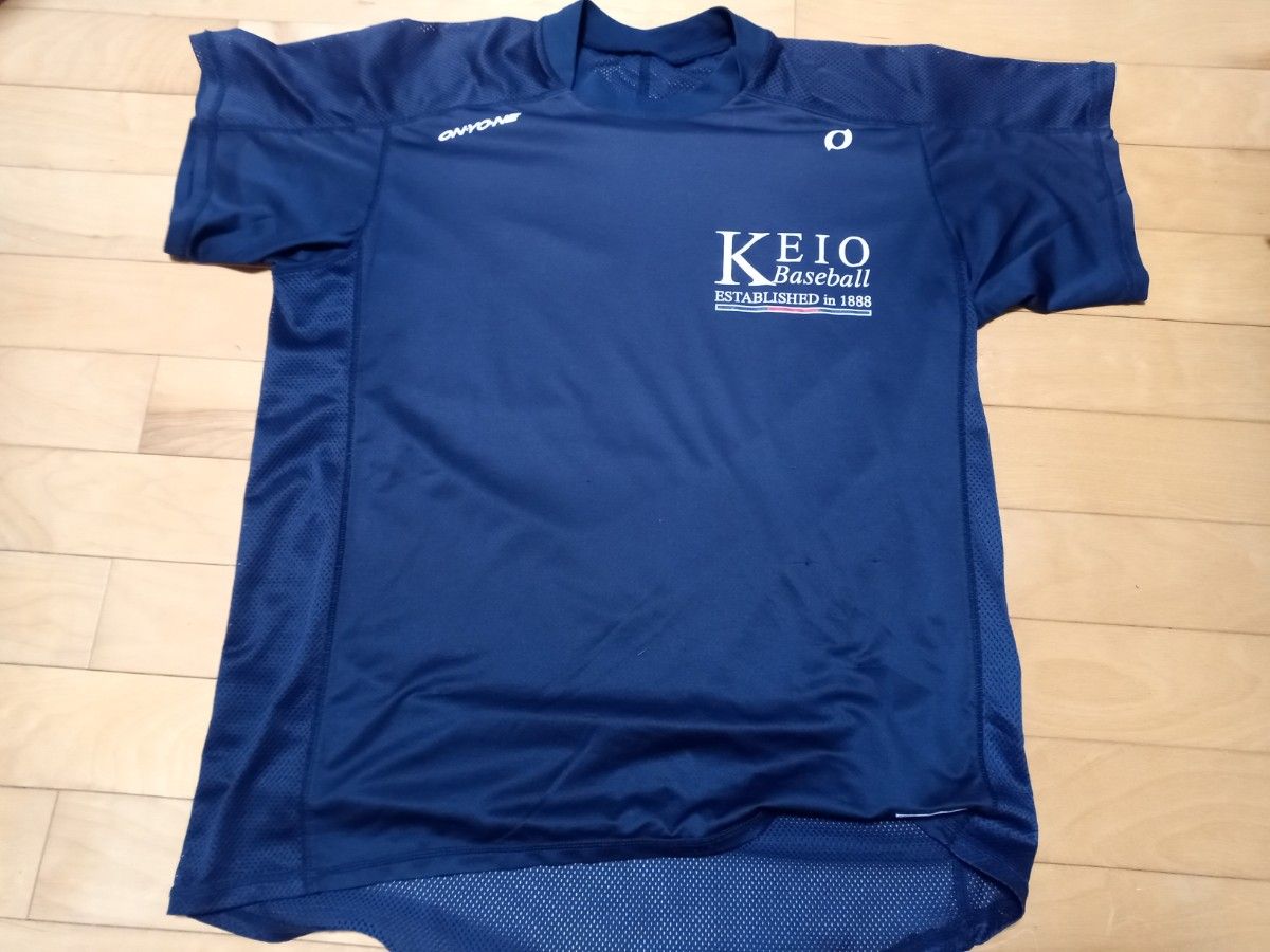 慶応義塾高校(神奈川) 野球部 ベースボールTシャツ ユニフォーム 慶応義塾高校(神奈川) 野球部 ベースボールTシャツ ユニフォーム